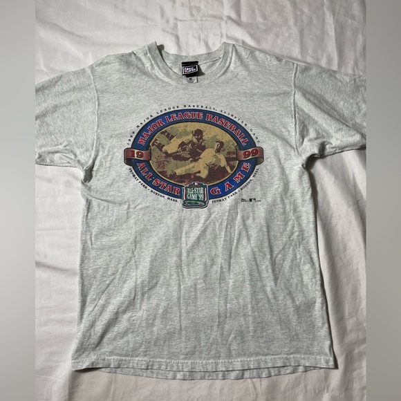 Pro Player Other - Vintage 90s 1999 MLB all star game Fenway park double sided t shirt pro player L